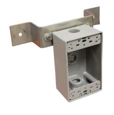 electrical standoff box|metal electrical standoffs.